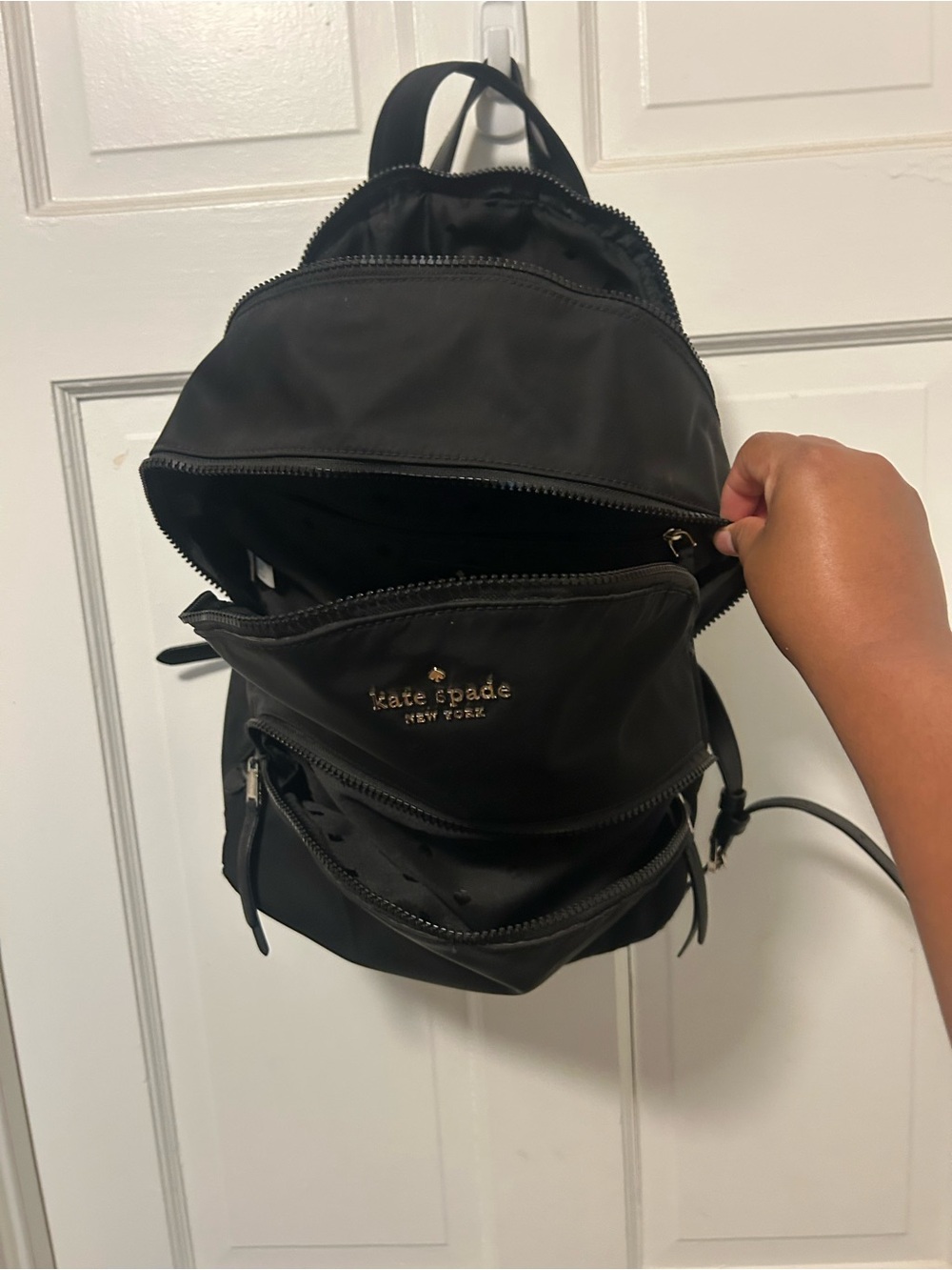 kate spade Black Nylon Backpack - Picture 3 of 9